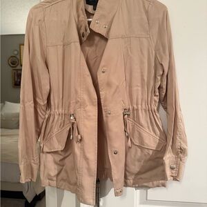 Banana Republic Light Tan Utility Jacket